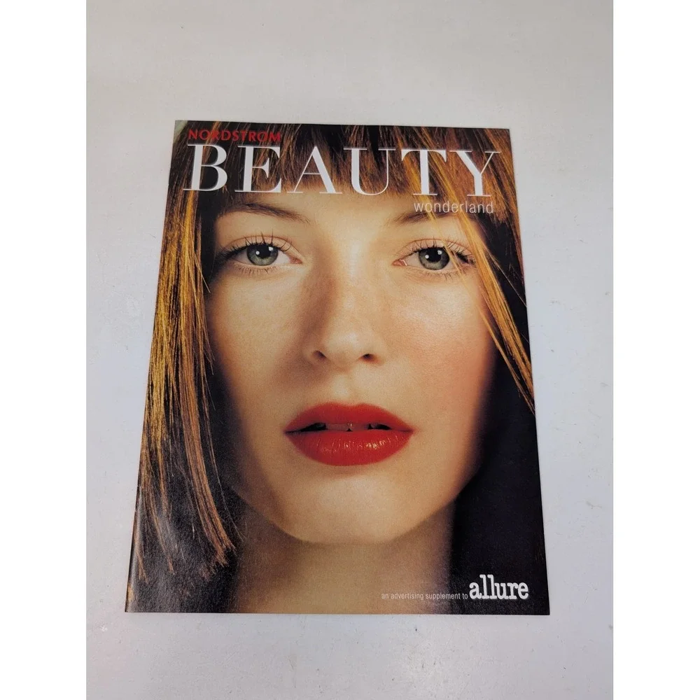 Nordstrom Beauty Catalog 1998 Wonderland Estee Lauder‎ Gucci Clarins VTG Fashion